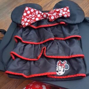 Minnie Mouse Black and Red Kids Backpack
